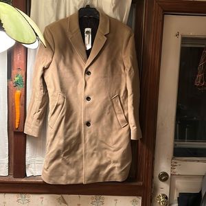 J. Crew Tan Pea Coat for Men